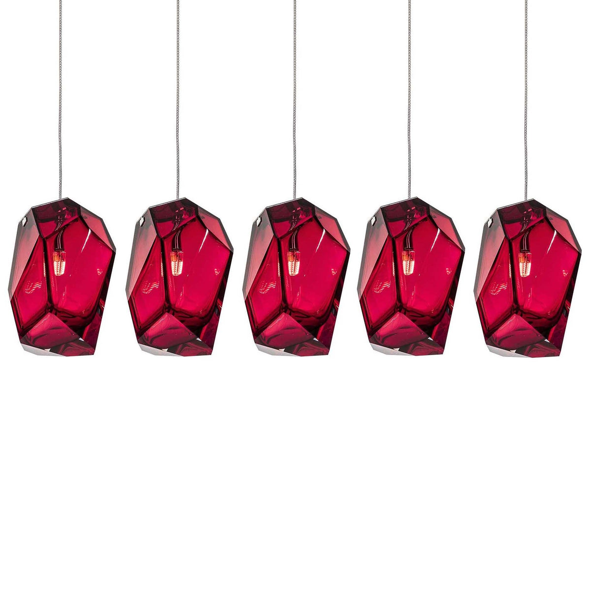 Crag Crystal Rock Cluster Pendant Light