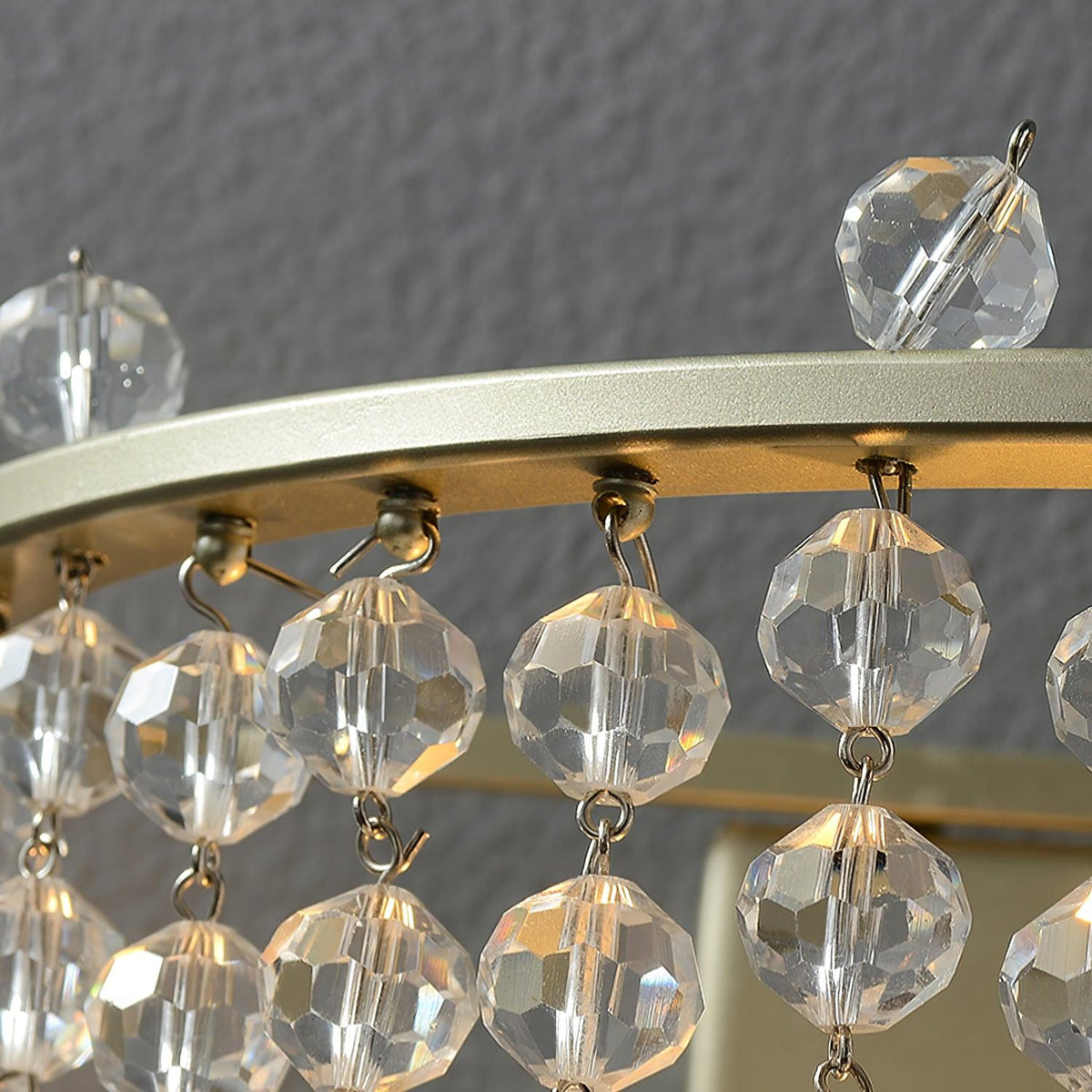Cyranise Crystal Waterfall Wall Light