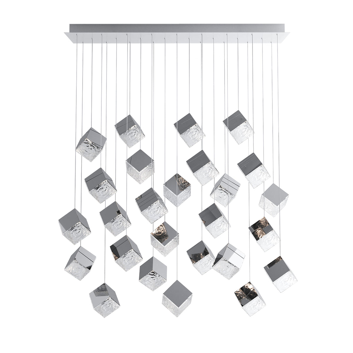 Prismatic Vapor Chandelier