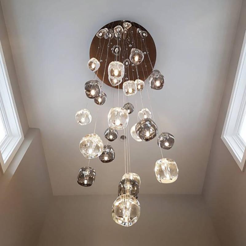 Glowcube Modern Crystal Chandelier