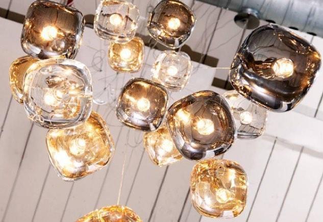 Glowcube Modern Crystal Chandelier