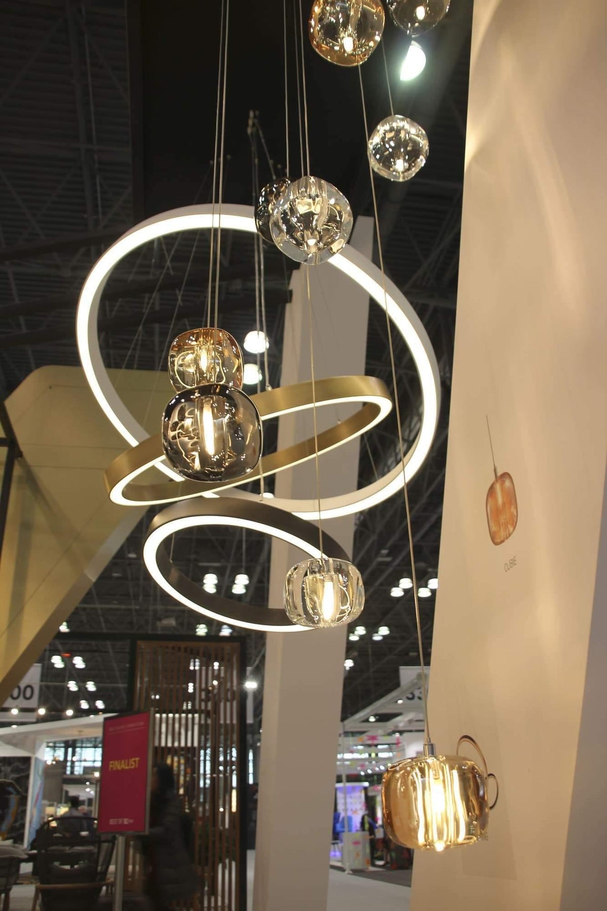 Glowcube Modern Crystal Chandelier