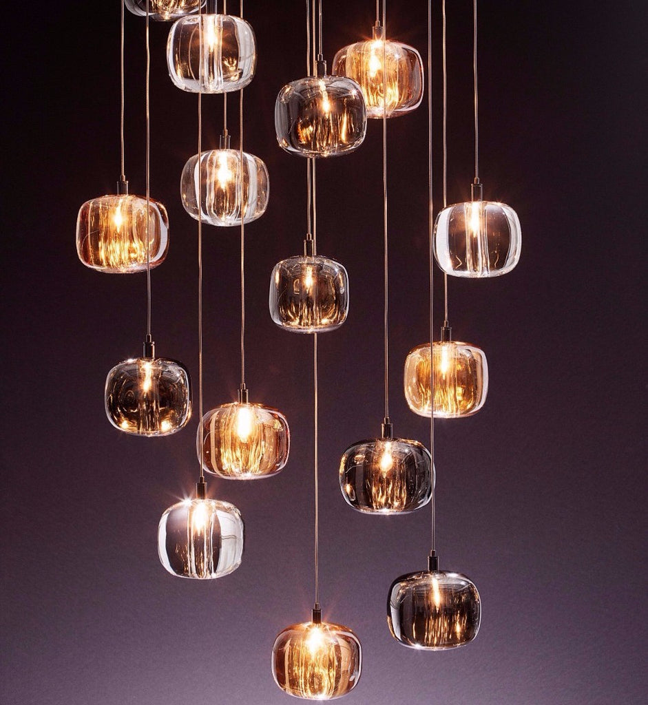 Glowcube Modern Crystal Chandelier