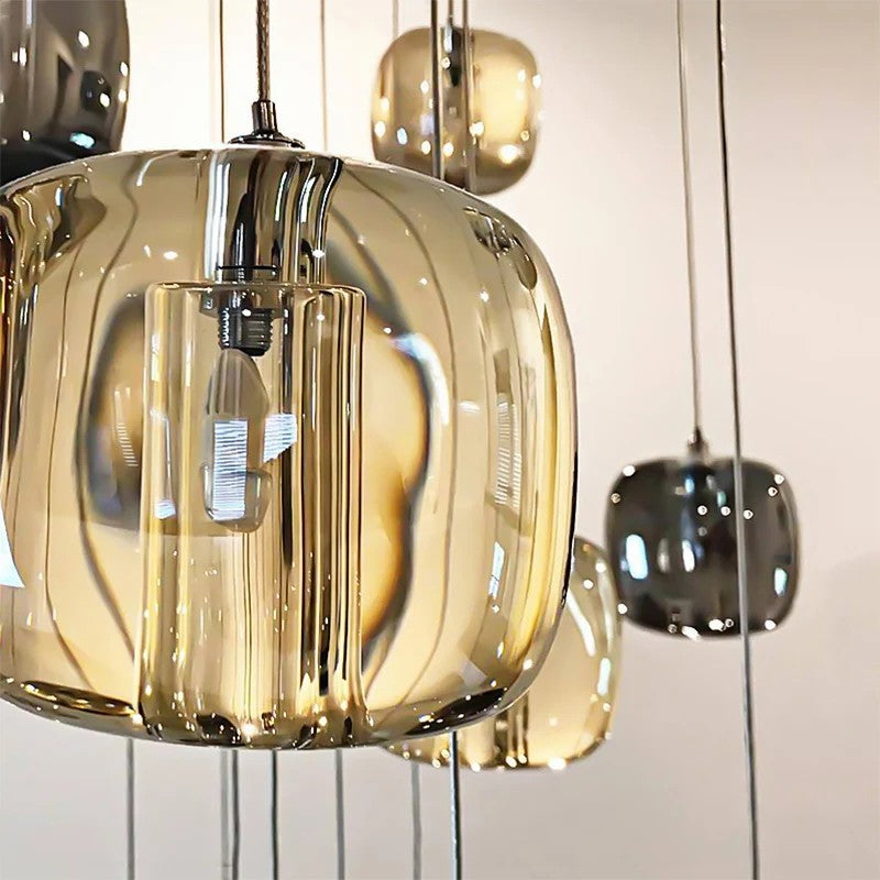 Glowcube Modern Crystal Chandelier