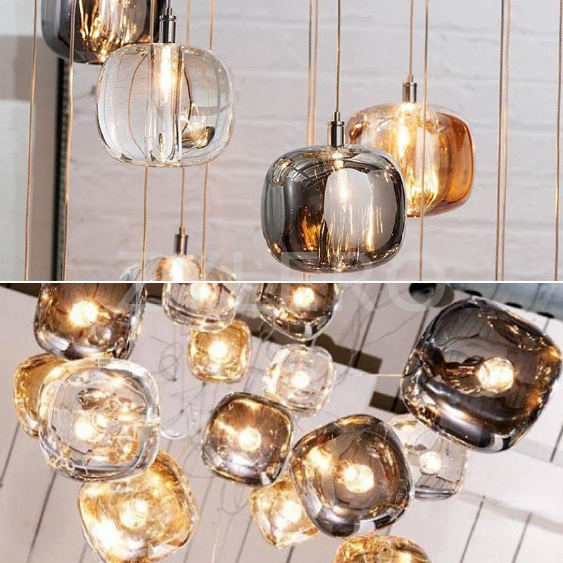 Glowcube Modern Crystal Chandelier