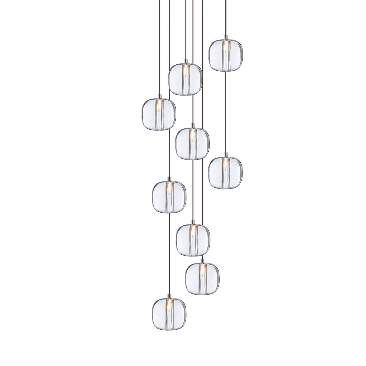 Glowcube Modern Crystal Chandelier