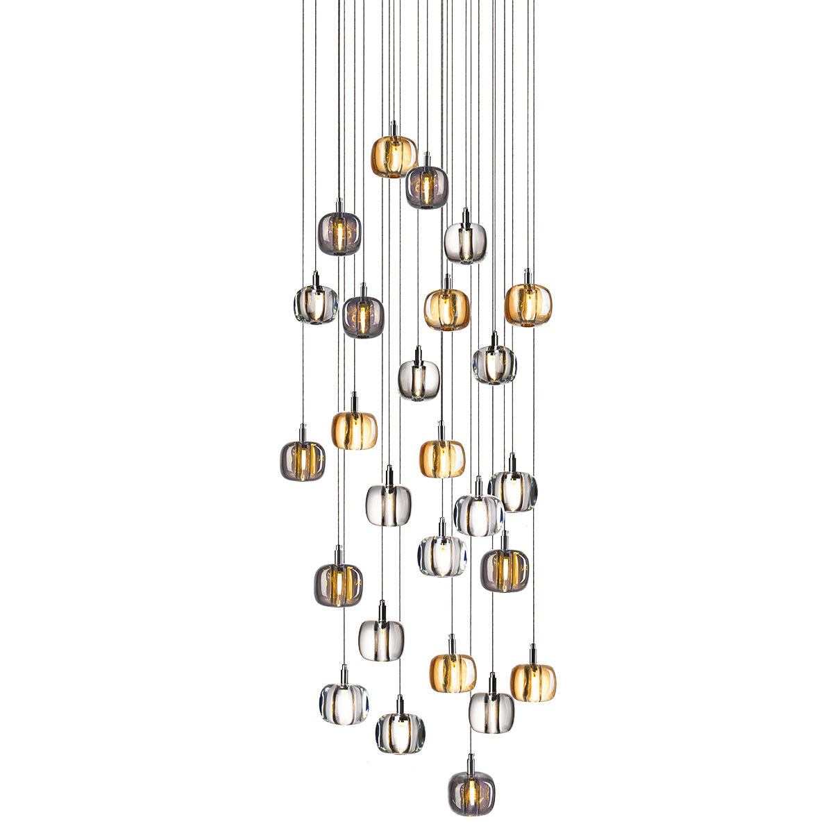 Glowcube Modern Crystal Chandelier