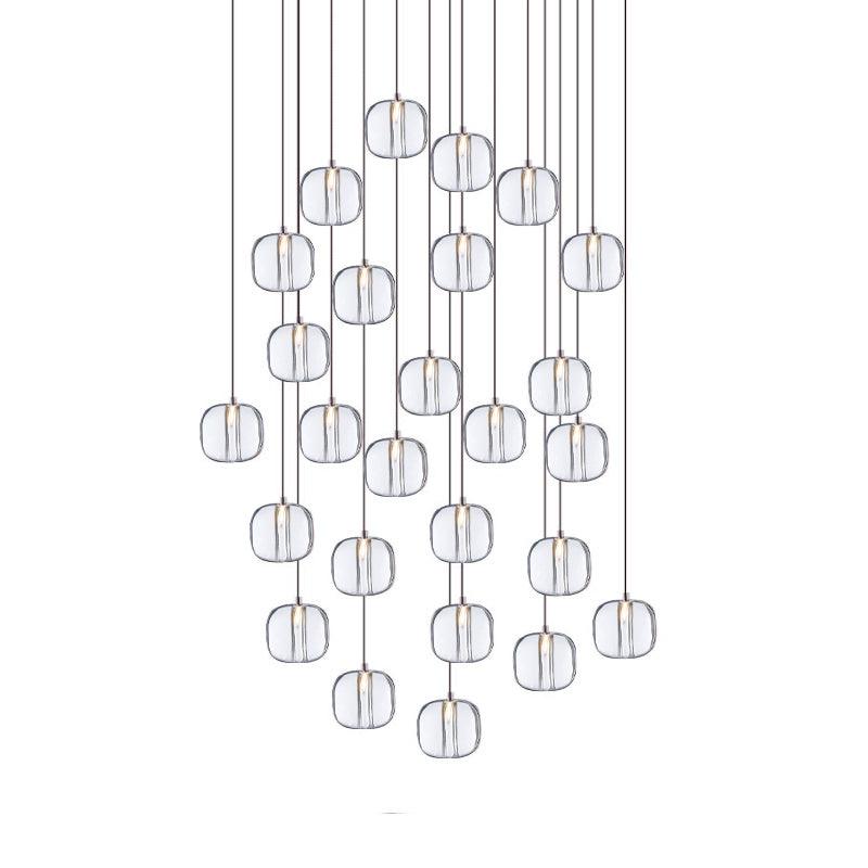 Glowcube Modern Crystal Chandelier