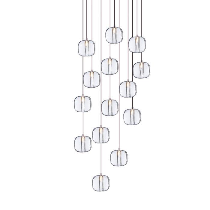 Glowcube Modern Crystal Chandelier