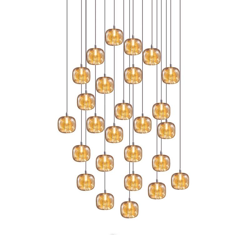 Glowcube Modern Crystal Chandelier