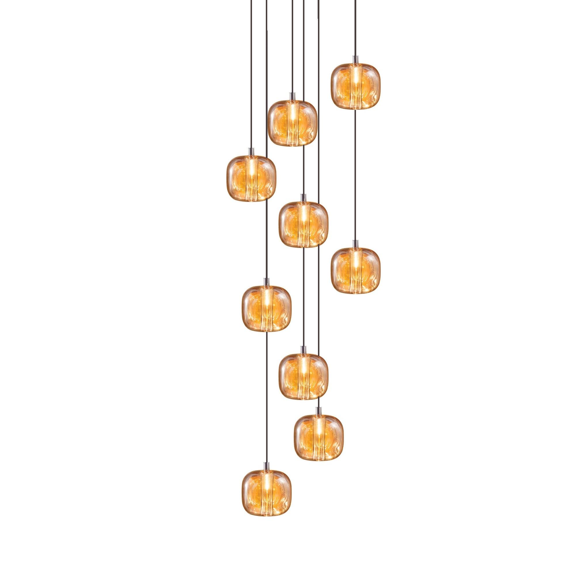Glowcube Modern Crystal Chandelier