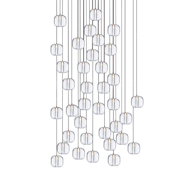 Glowcube Modern Crystal Chandelier