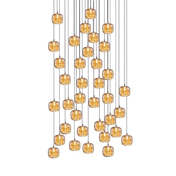 Glowcube Modern Crystal Chandelier