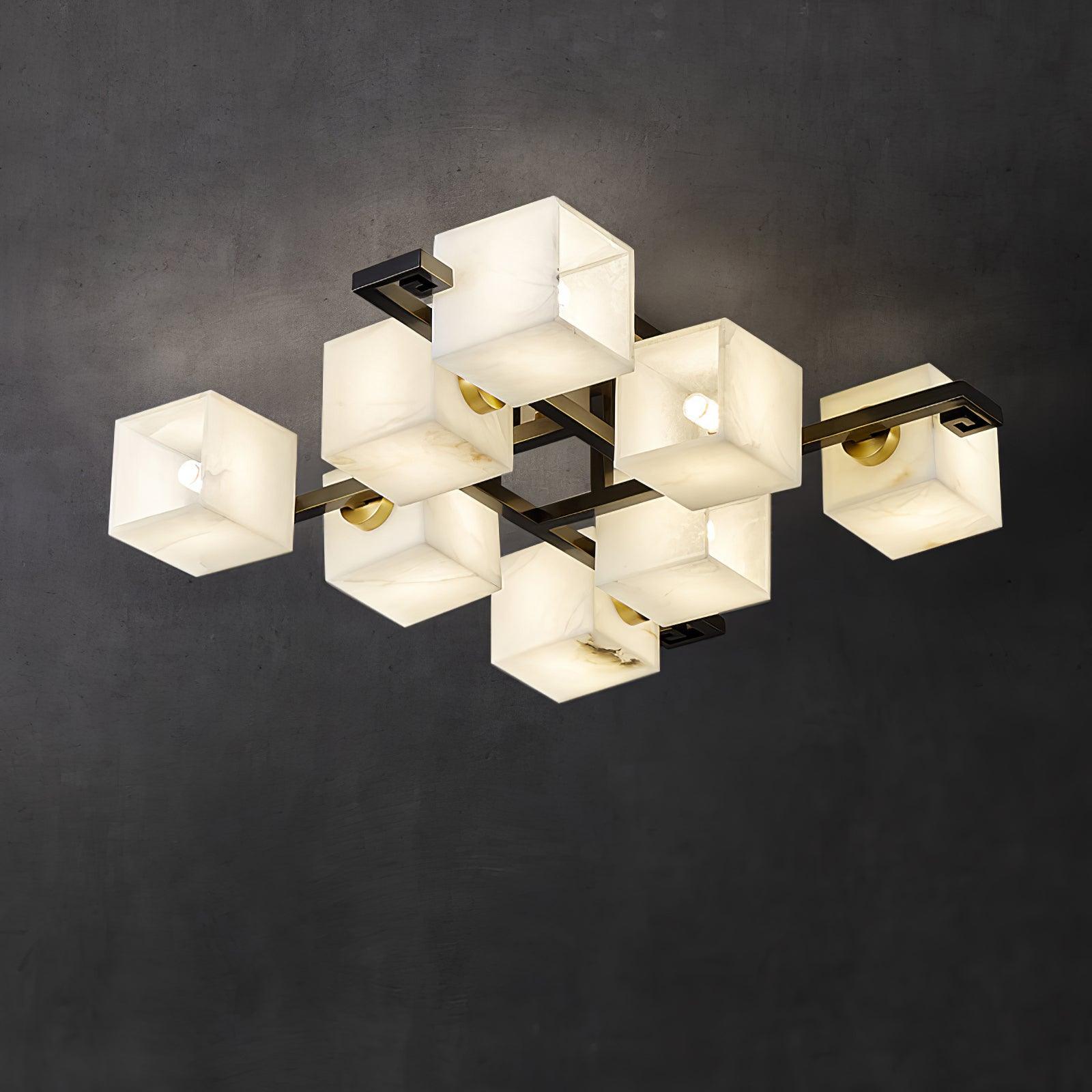 Kaelen Alabaster Ceiling Light
