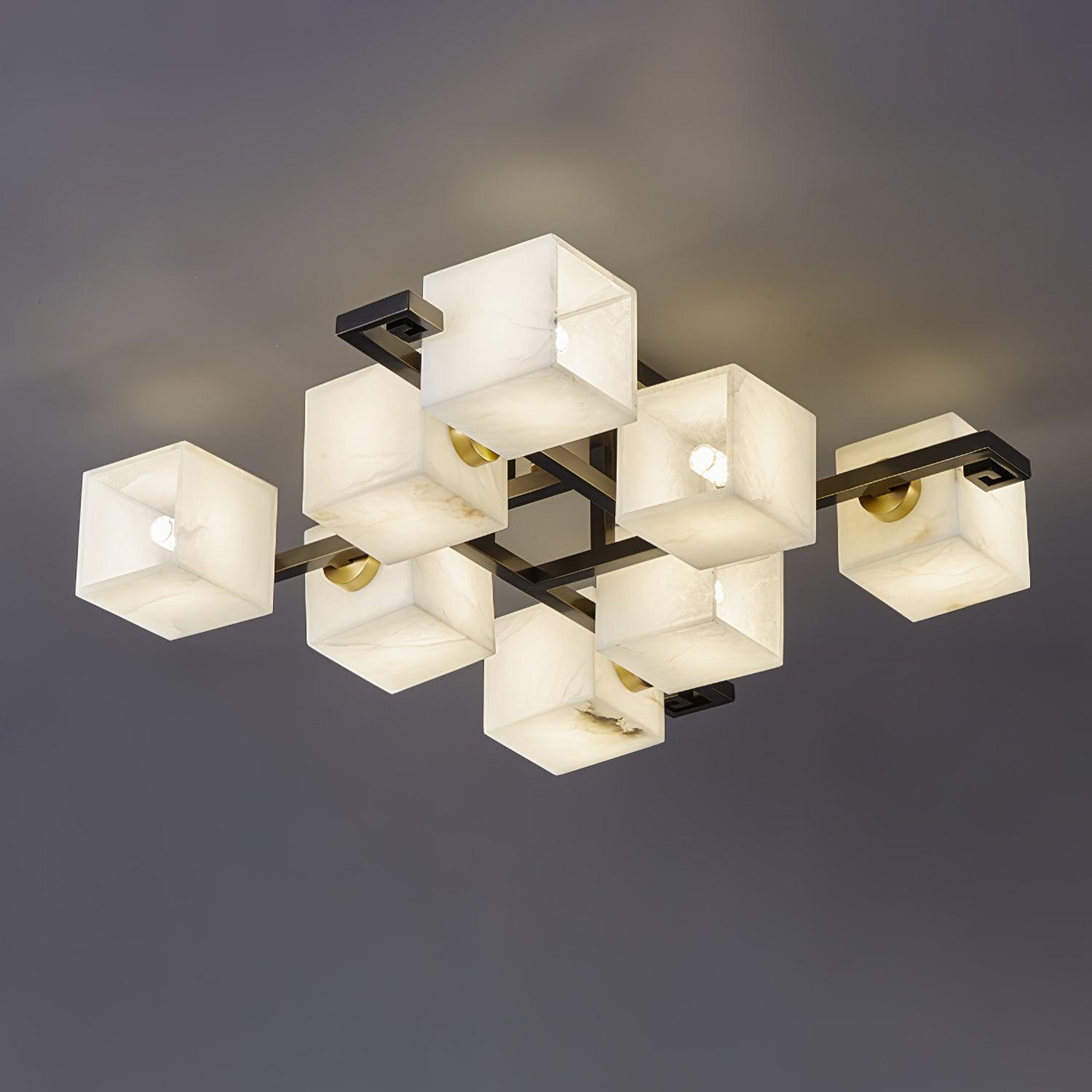 Kaelen Alabaster Ceiling Light