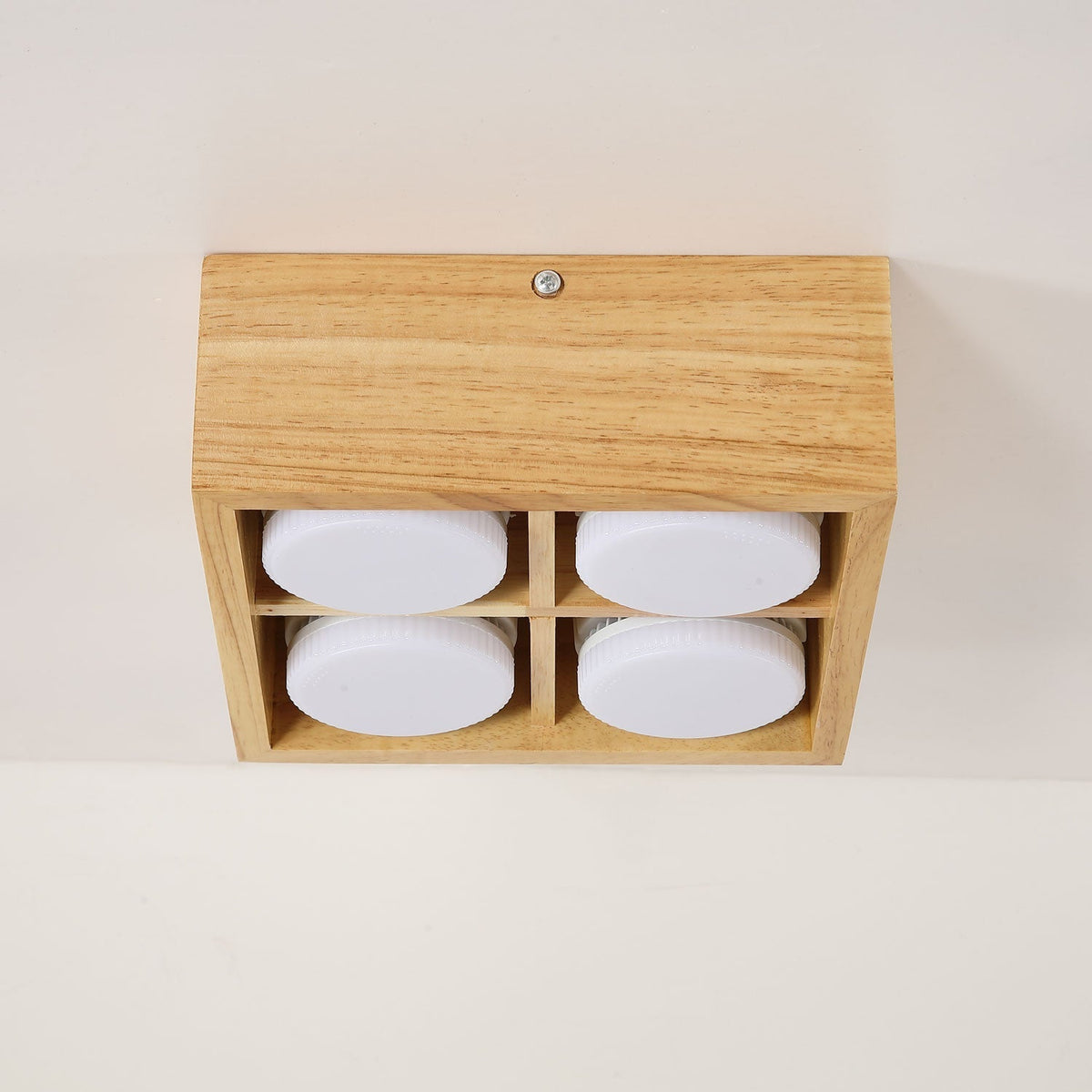 Eliza Minimalist Wood Ceiling Light