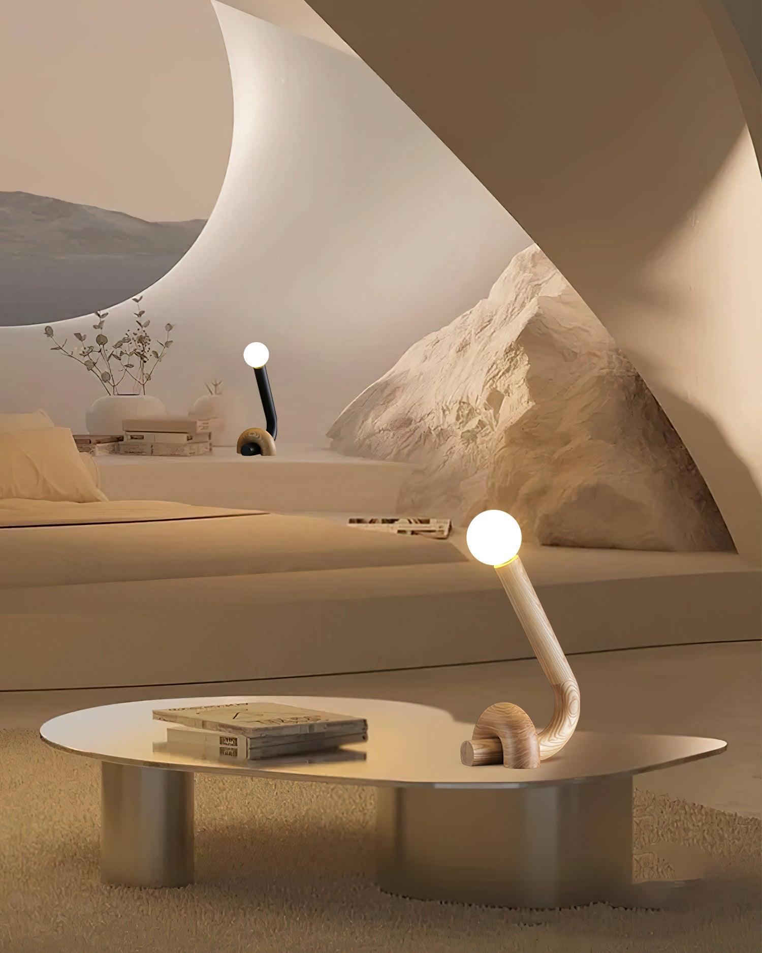 Arcus Fashion Wood Table Lamp