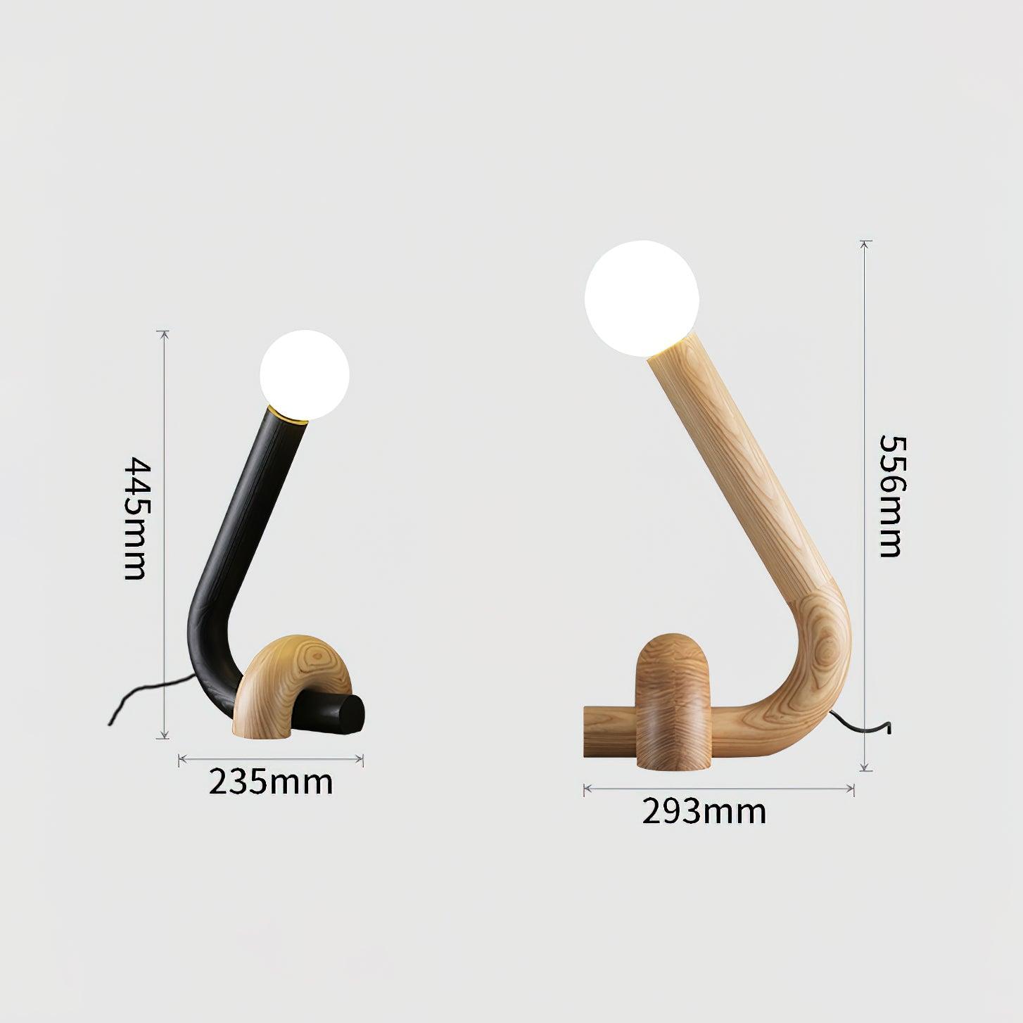 Arcus Fashion Wood Table Lamp