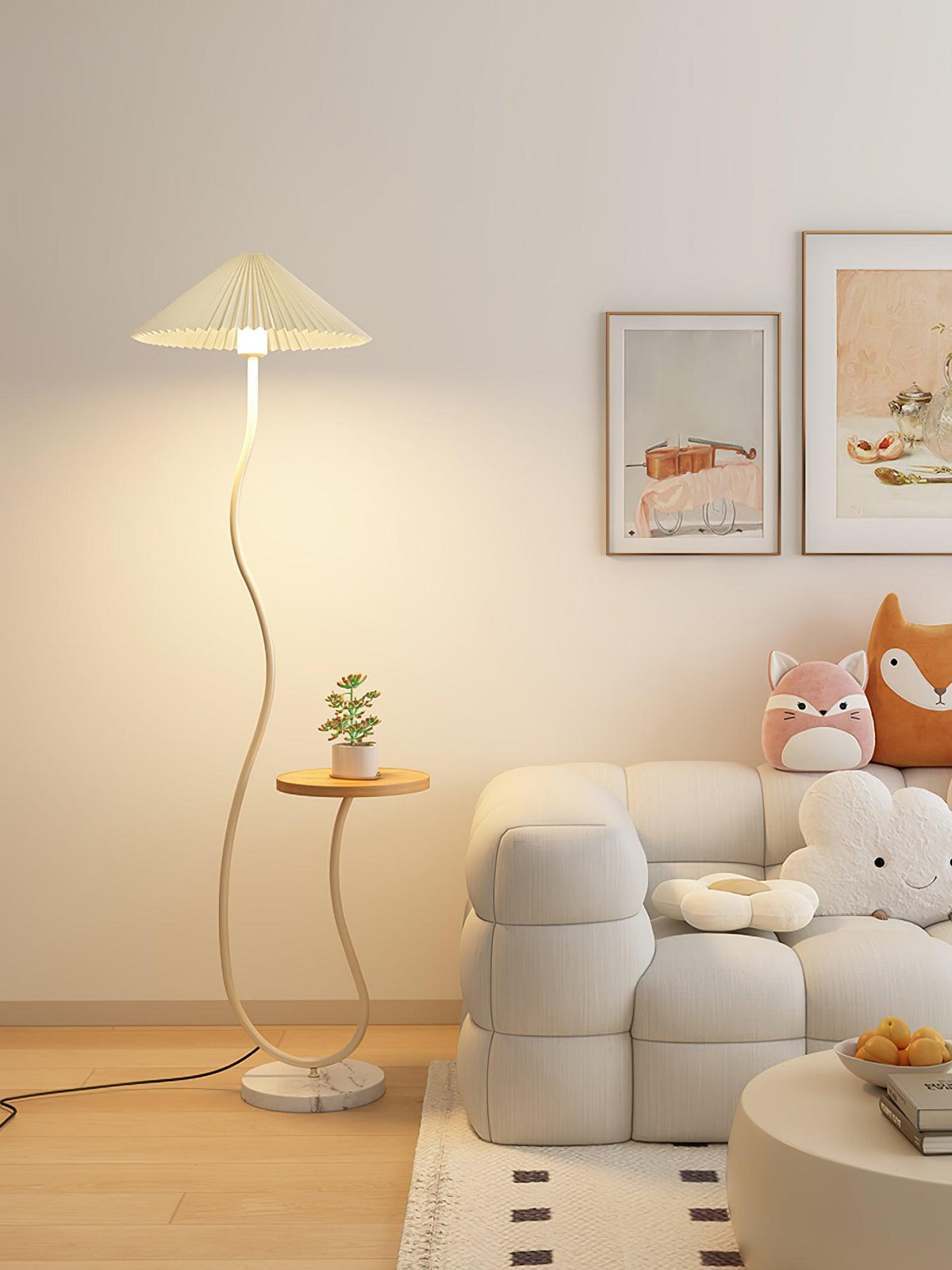 Ghel Minimalist Wood Floor Lamp