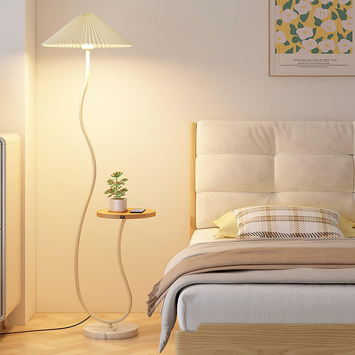Ghel Minimalist Wood Floor Lamp
