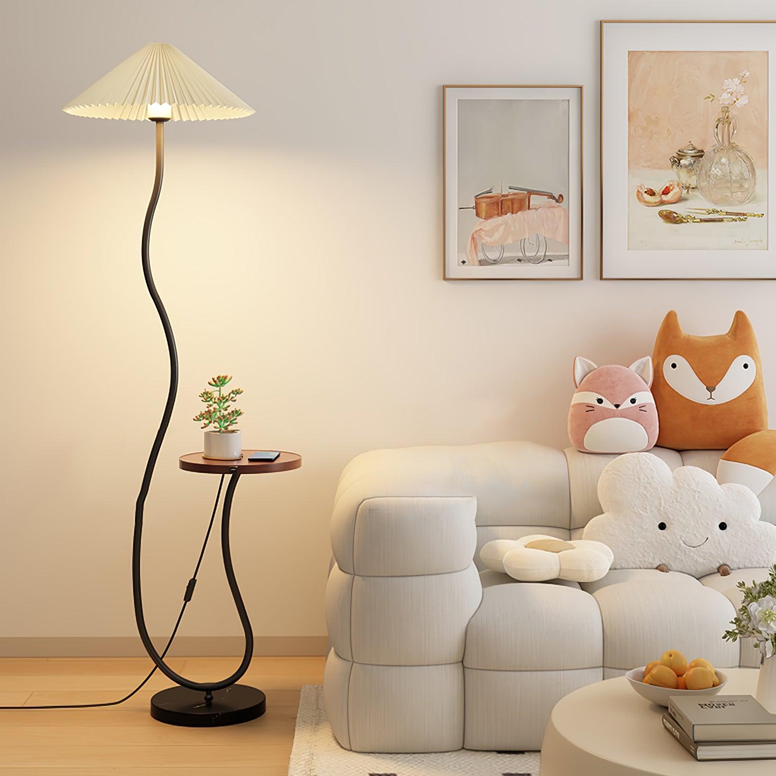 Ghel Minimalist Wood Floor Lamp