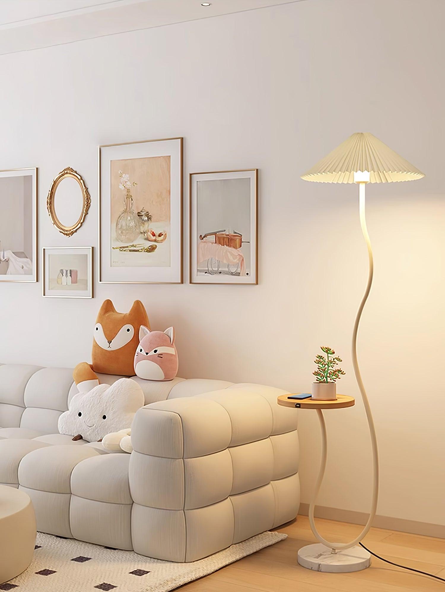 Ghel Minimalist Wood Floor Lamp