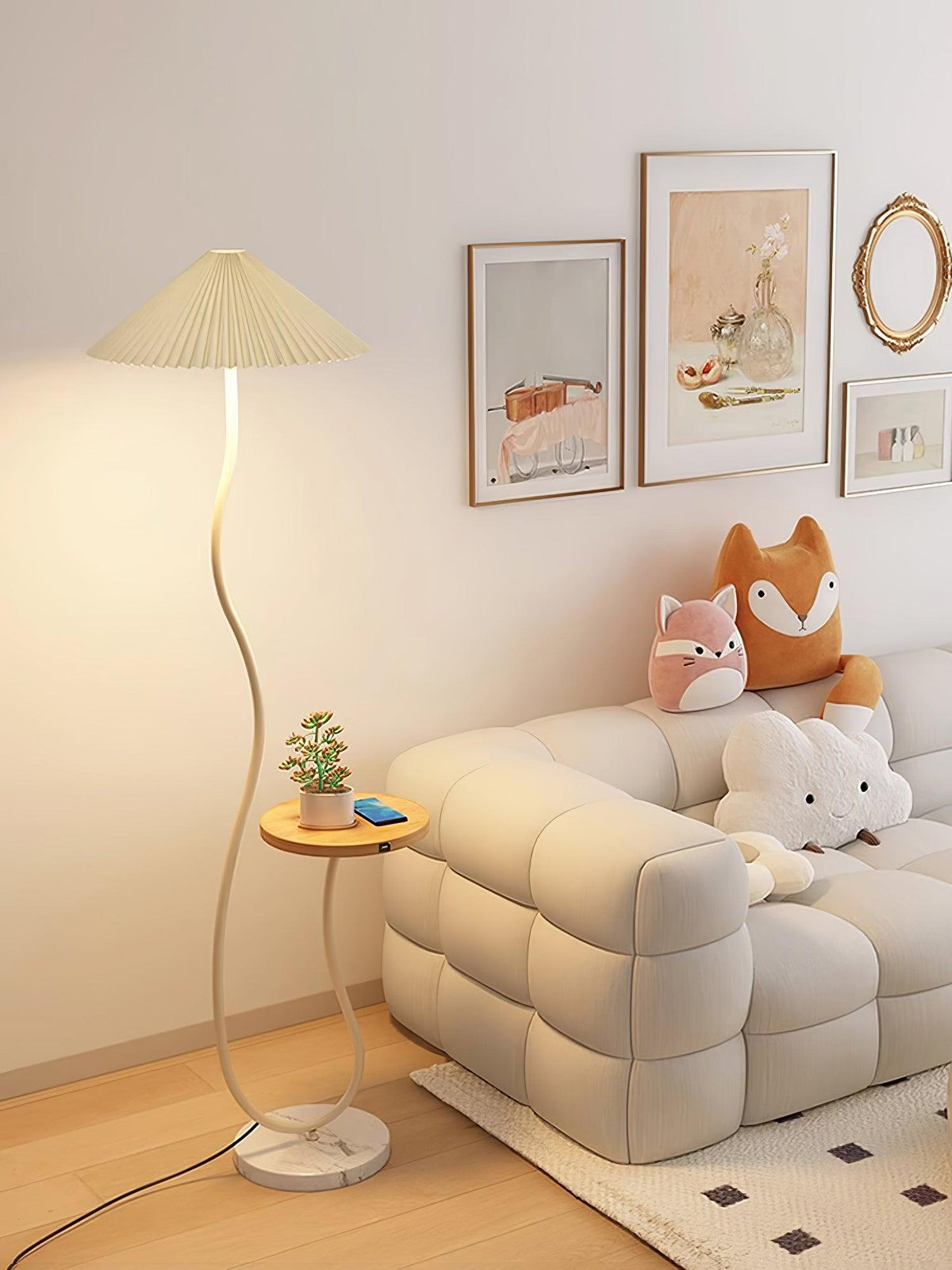 Ghel Minimalist Wood Floor Lamp