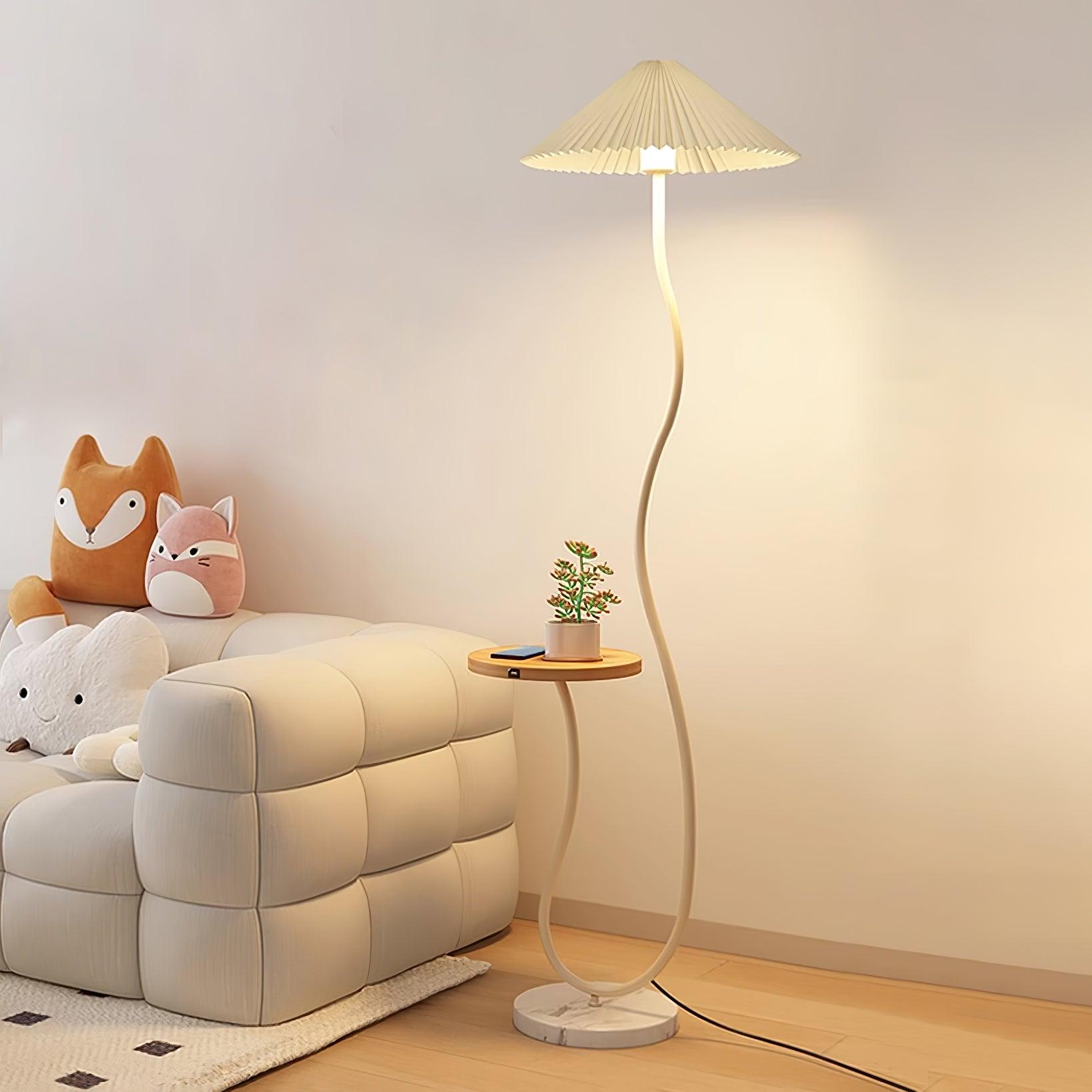 Ghel Minimalist Wood Floor Lamp