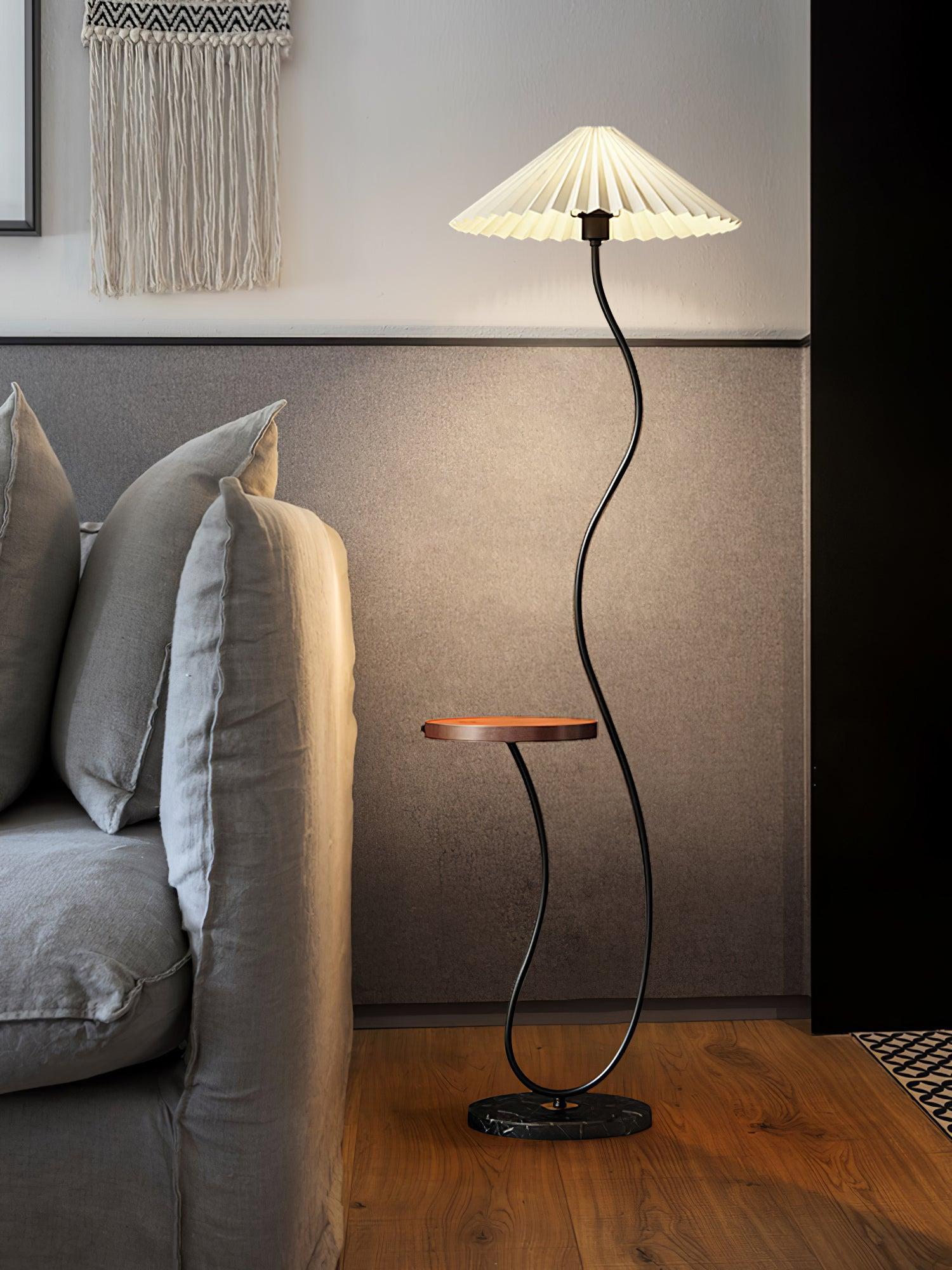 Ghel Minimalist Wood Floor Lamp