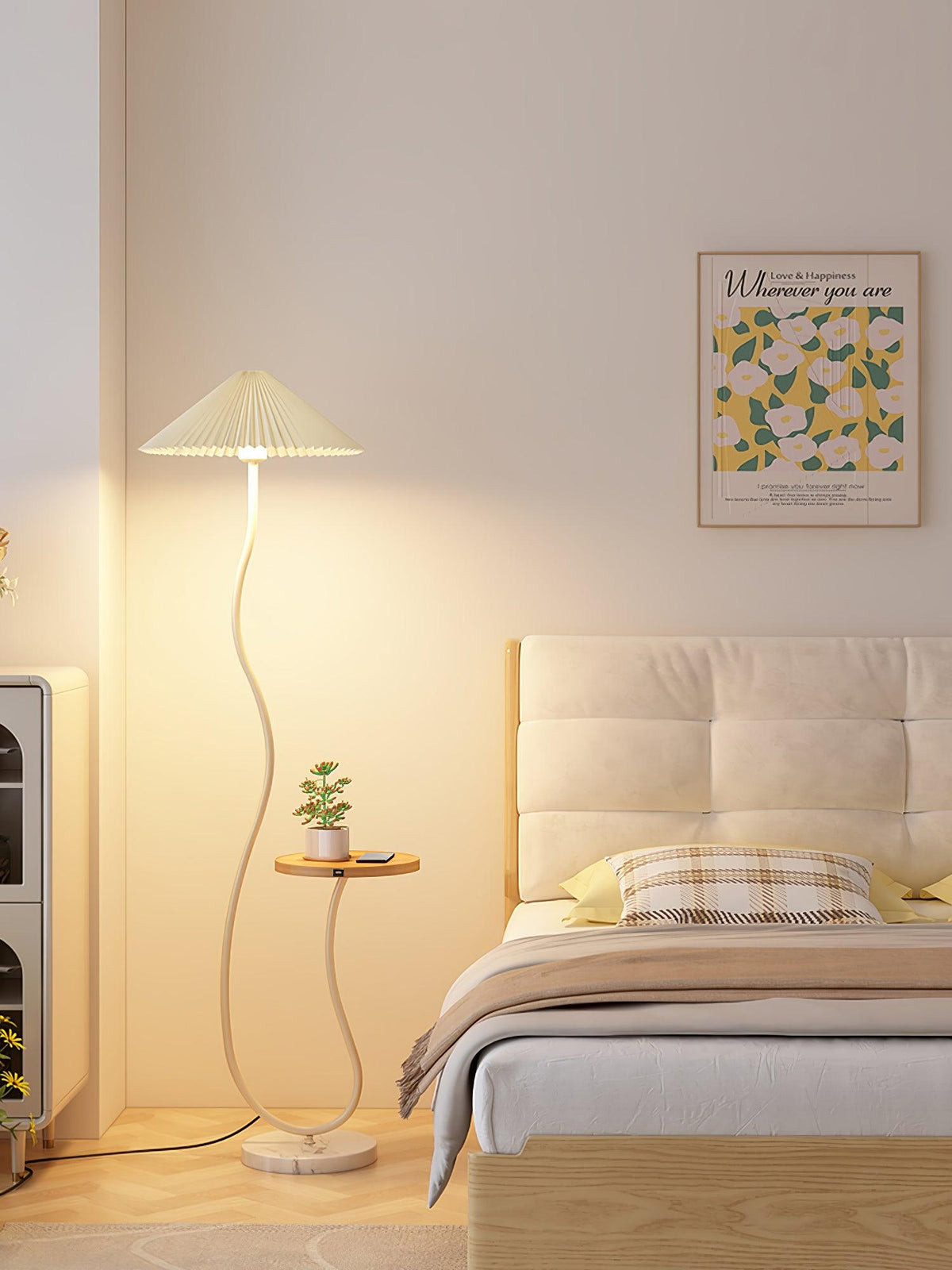 Ghel Minimalist Wood Floor Lamp
