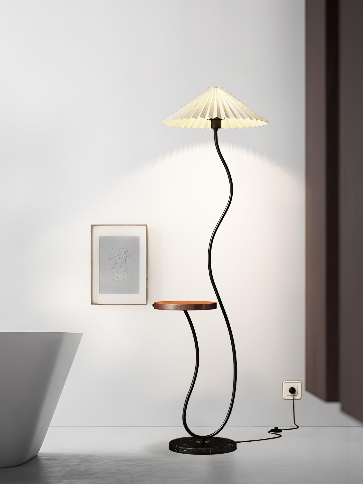 Ghel Minimalist Wood Floor Lamp