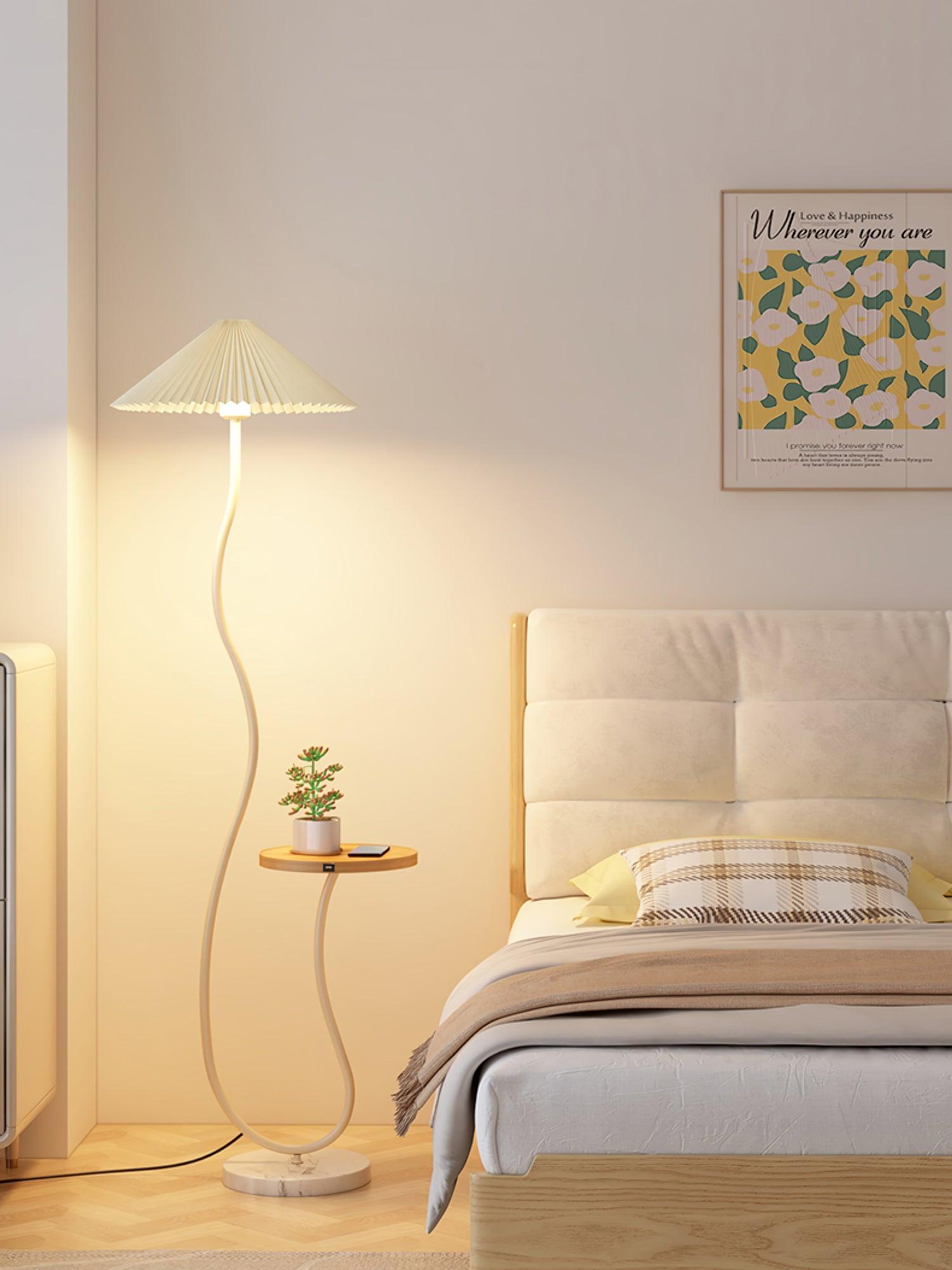 Ghel Minimalist Wood Floor Lamp