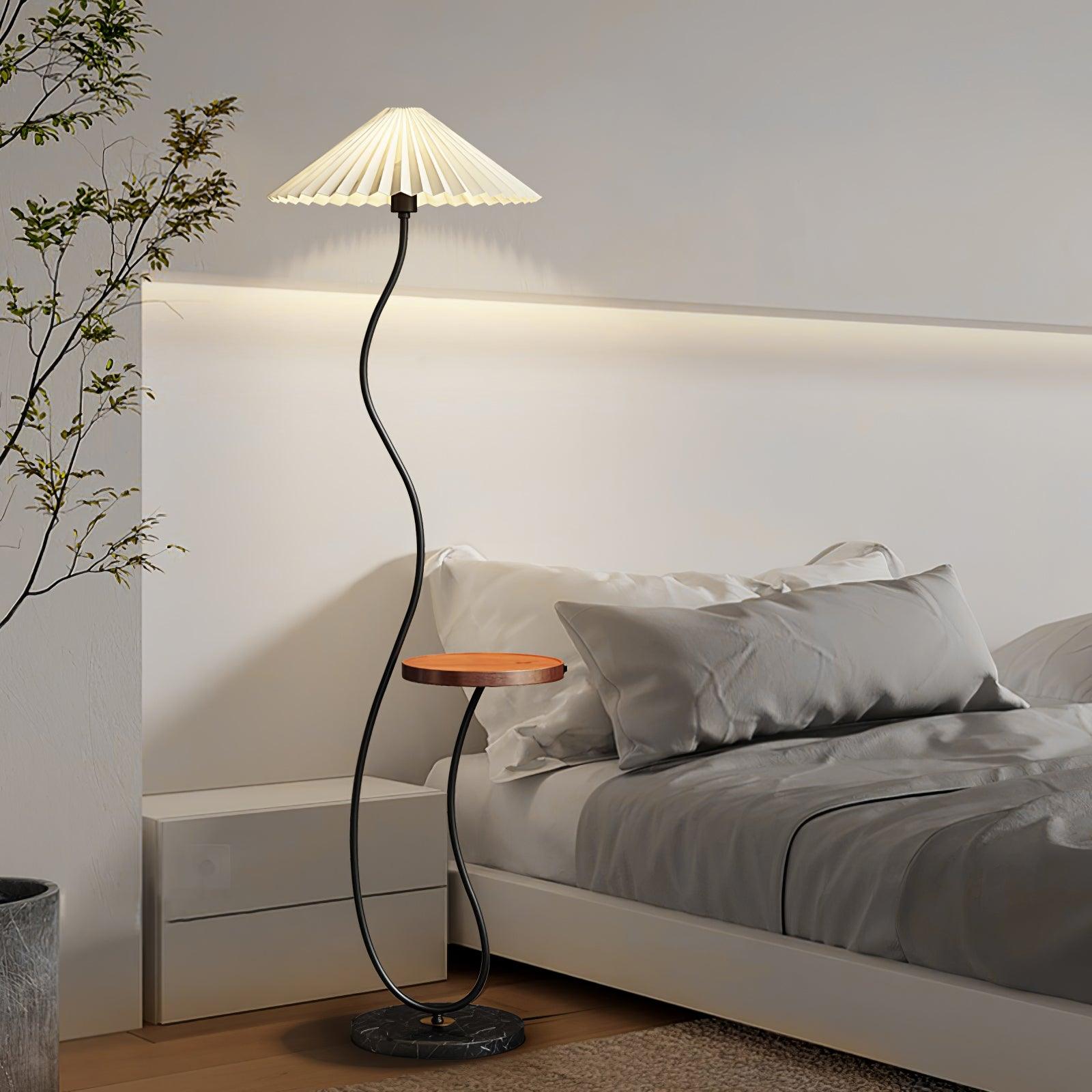 Ghel Minimalist Wood Floor Lamp