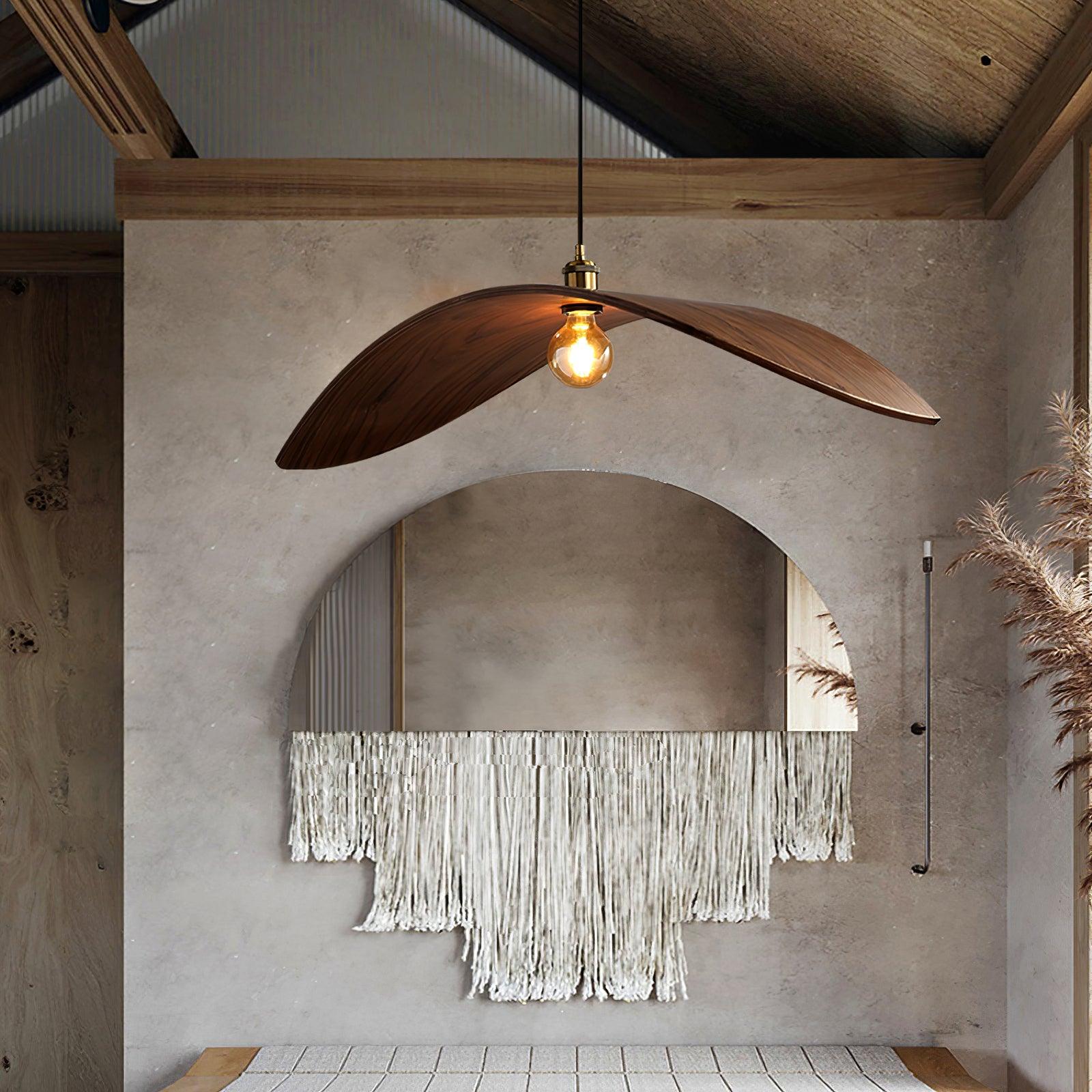 Palten Nordic Art Wooden Pendant Lamp