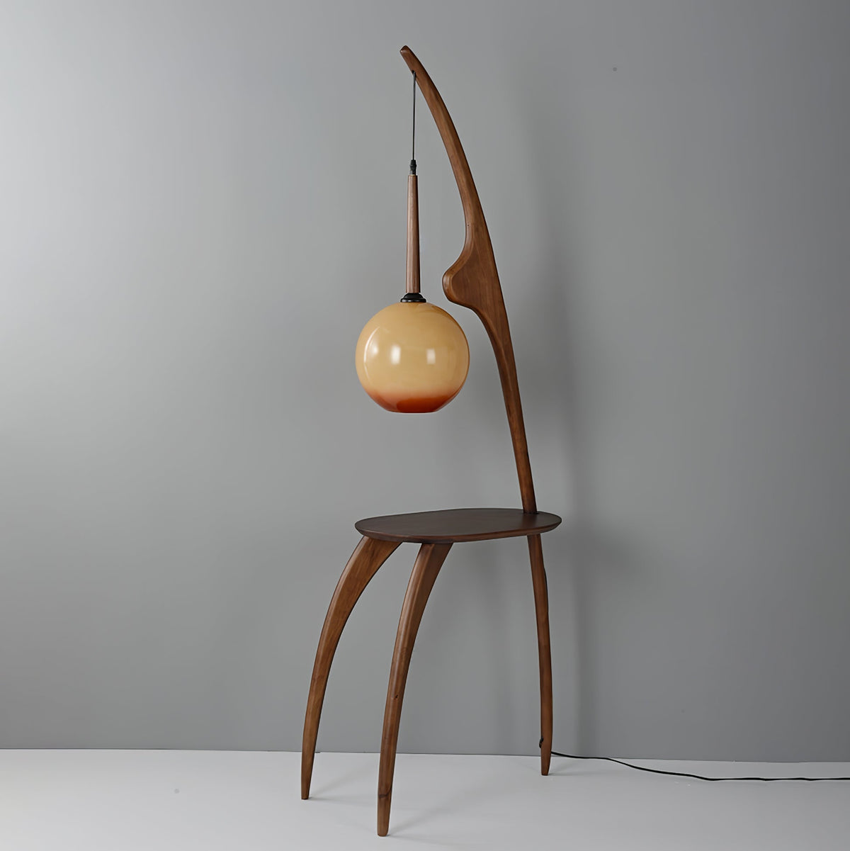 Selisora Curved Mantis Arm Floor Lamp