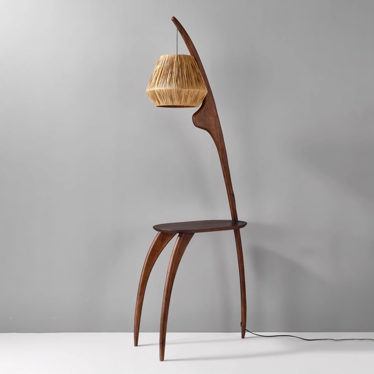Selisora Curved Mantis Arm Floor Lamp