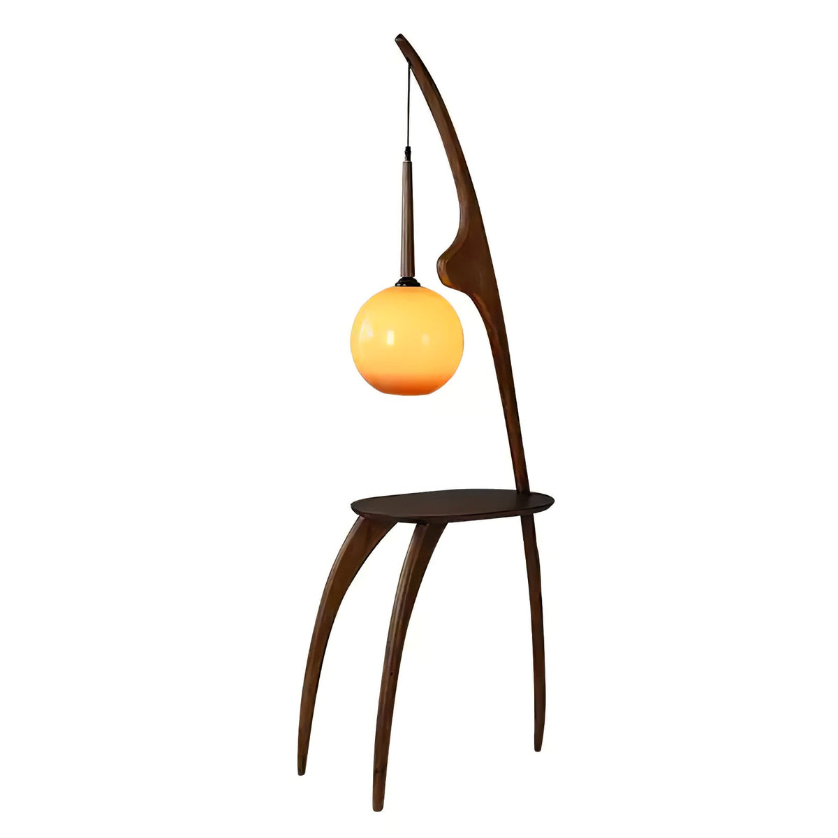 Selisora Curved Mantis Arm Floor Lamp