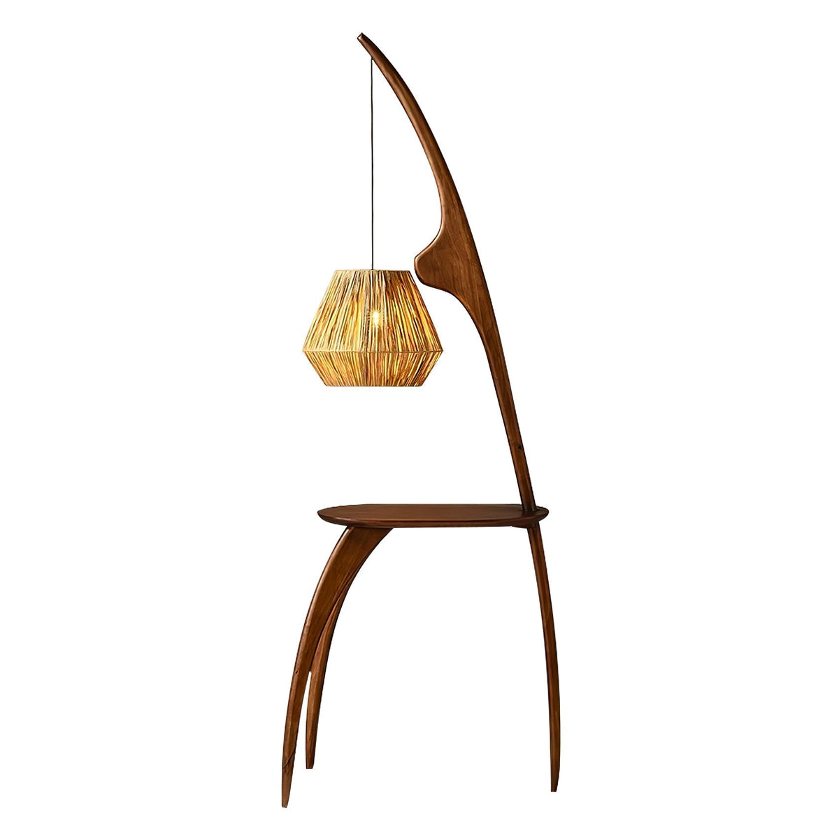 Selisora Curved Mantis Arm Floor Lamp