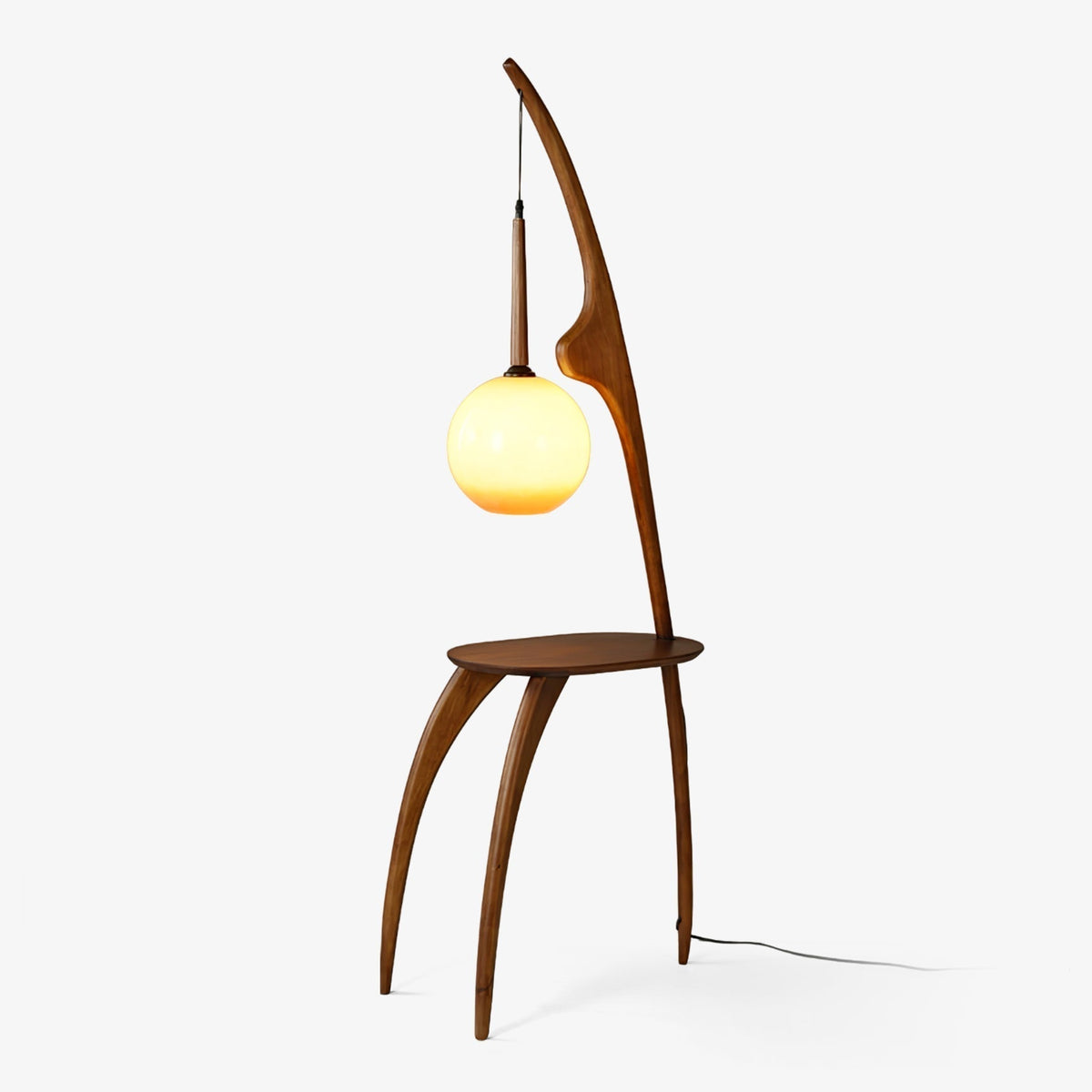 Selisora Curved Mantis Arm Floor Lamp