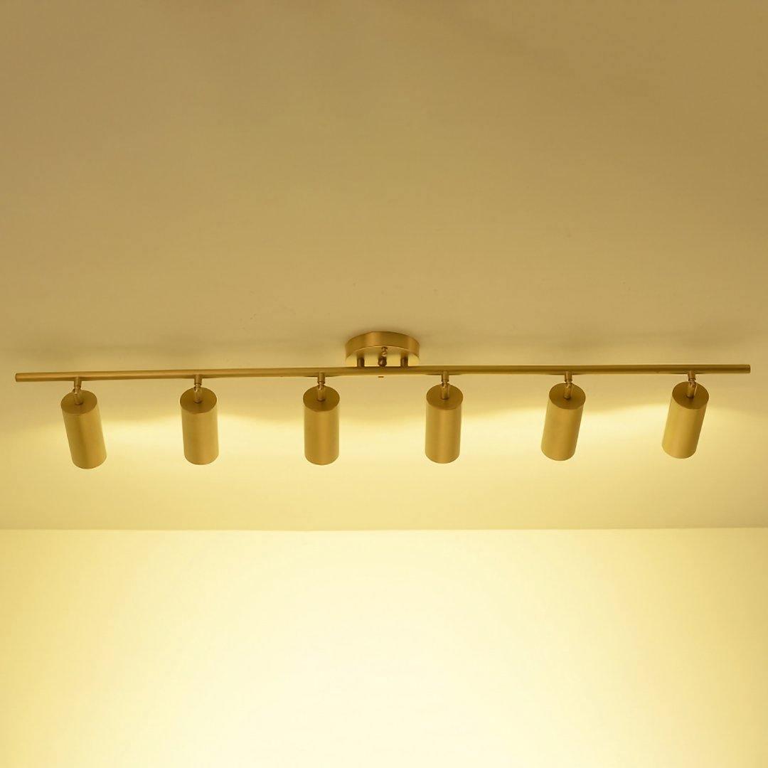 Ezveno Modern Minimalist Brass Ceiling Lamp