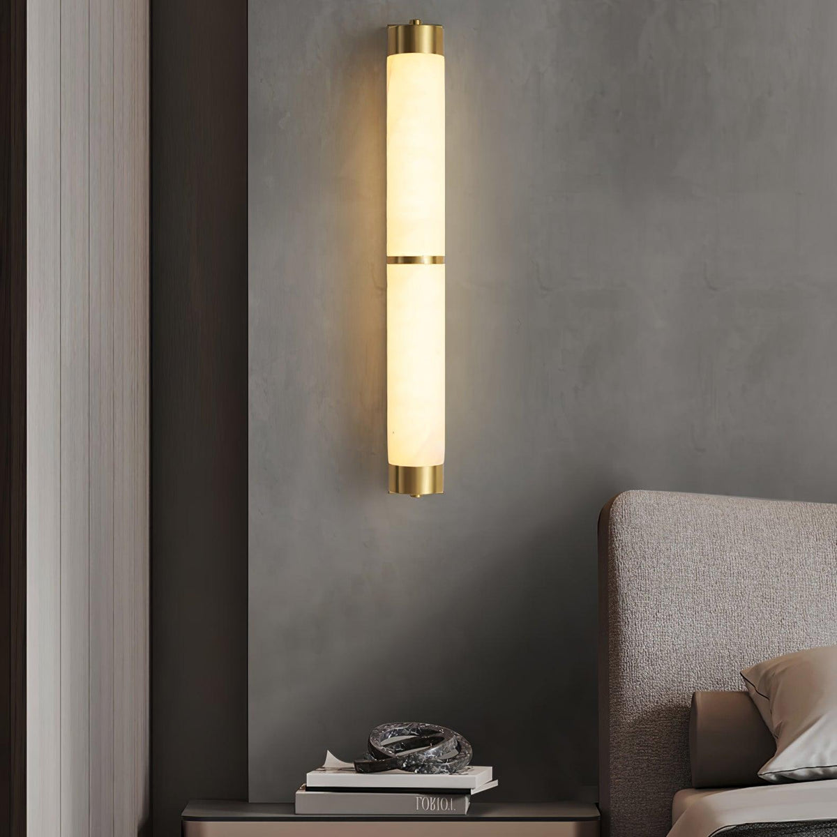 Albelise Minimalist Alabaster Wall Light