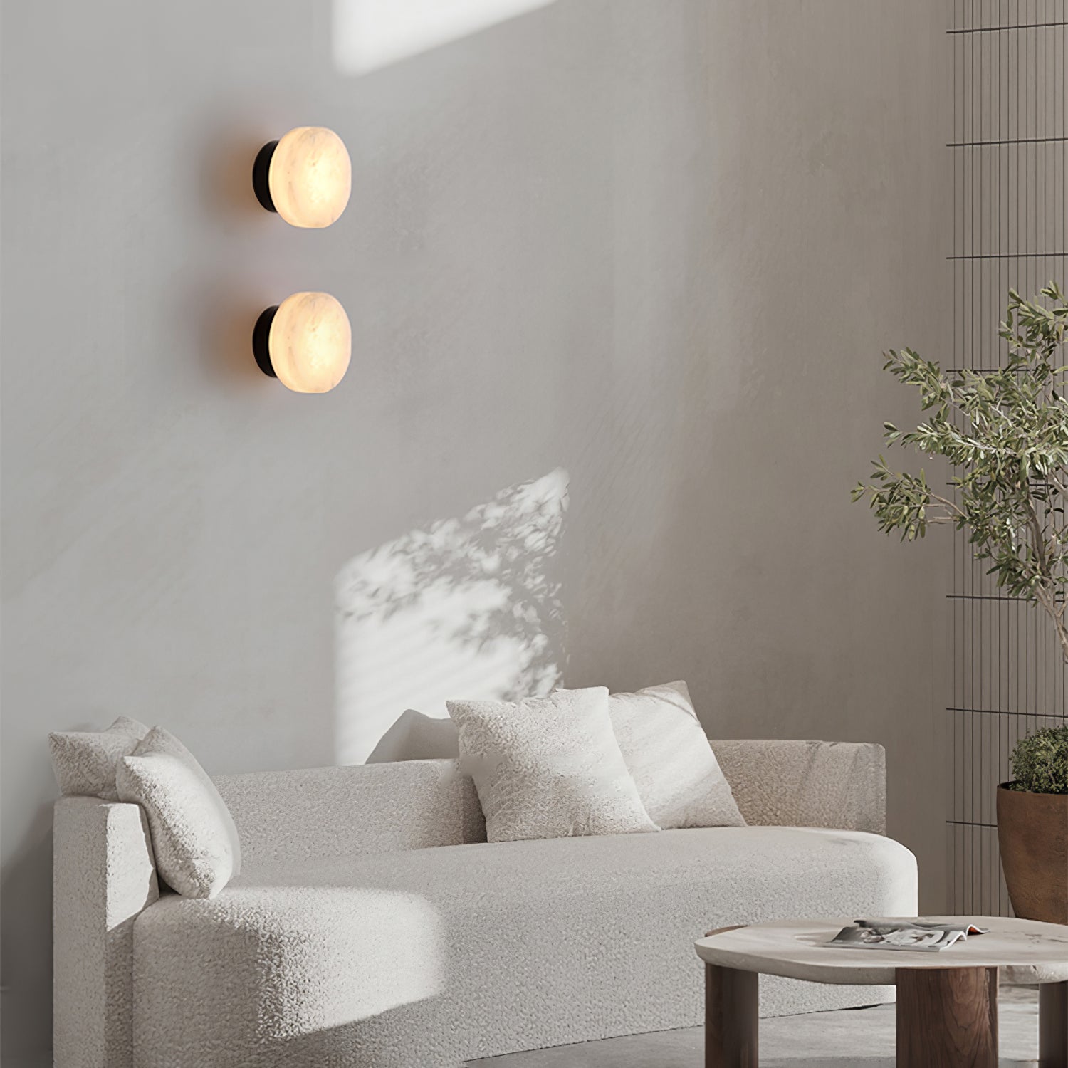 Eiraelia Alabaster Wall Light