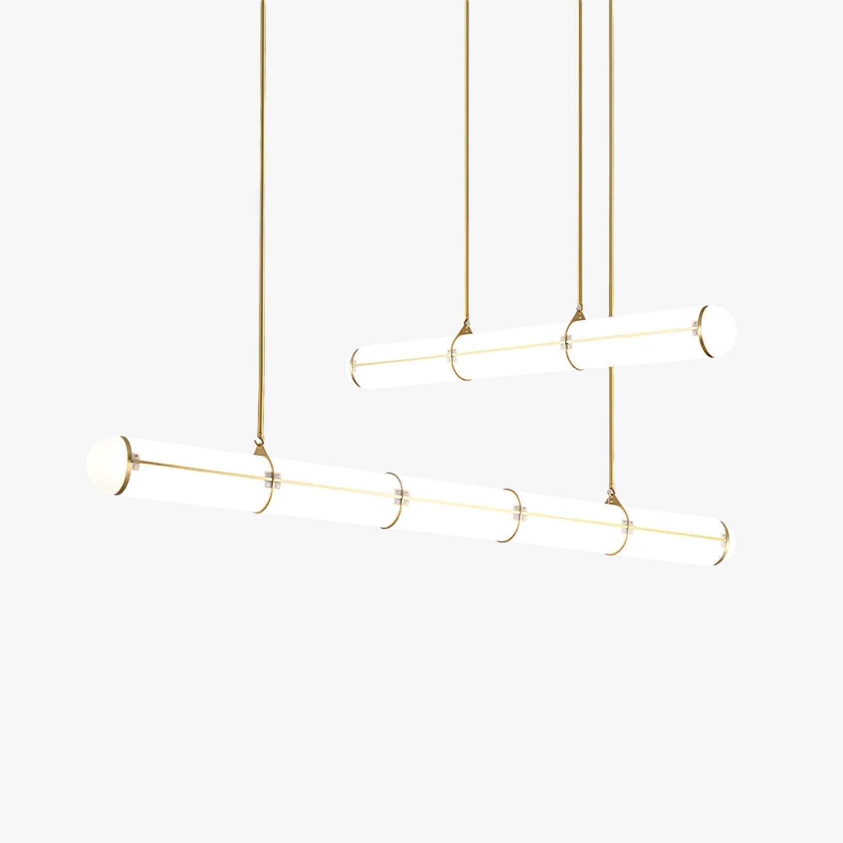 Rivenette Pendant Light Cylindrical Endless Dining