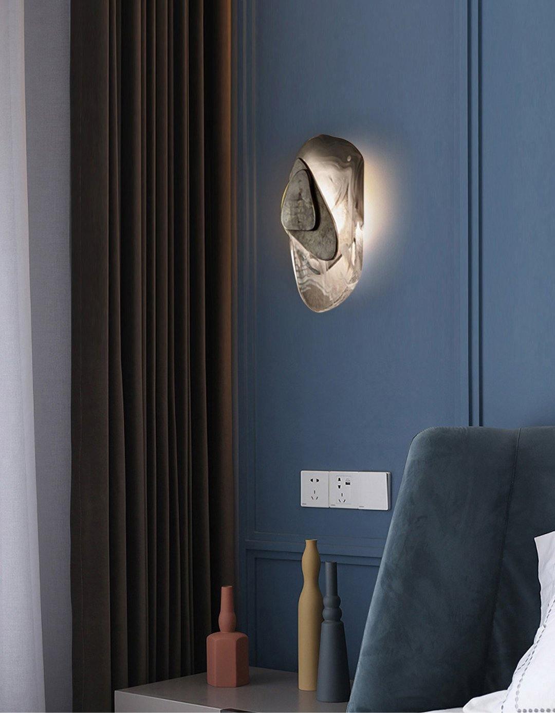Gana Premium Nordic Art Glass Wall Lamp