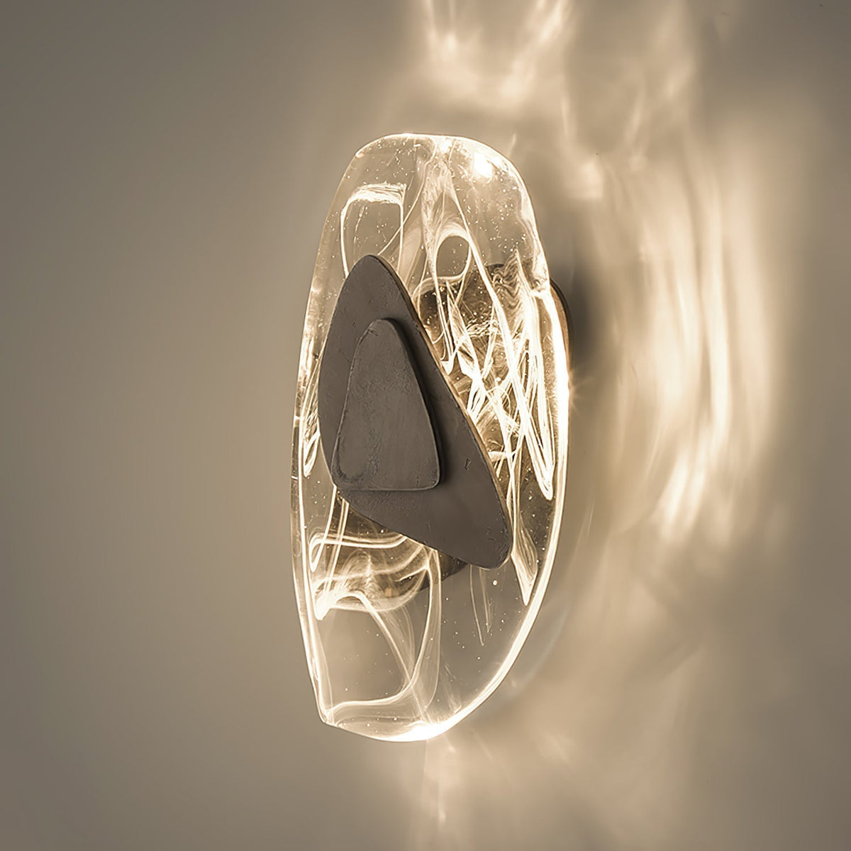 Gana Premium Nordic Art Glass Wall Lamp