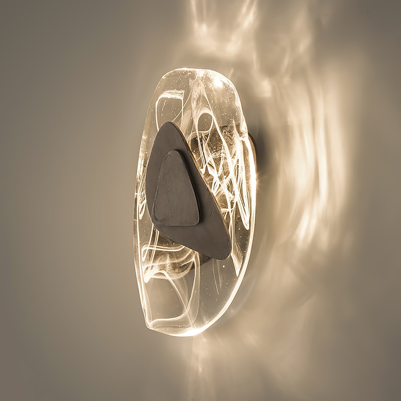 Gana Premium Nordic Art Glass Wall Lamp