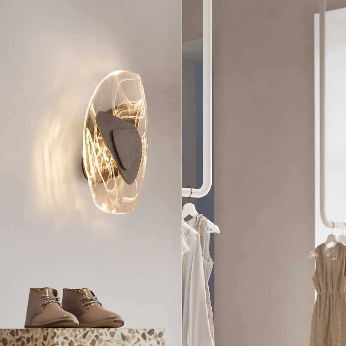 Gana Premium Nordic Art Glass Wall Lamp