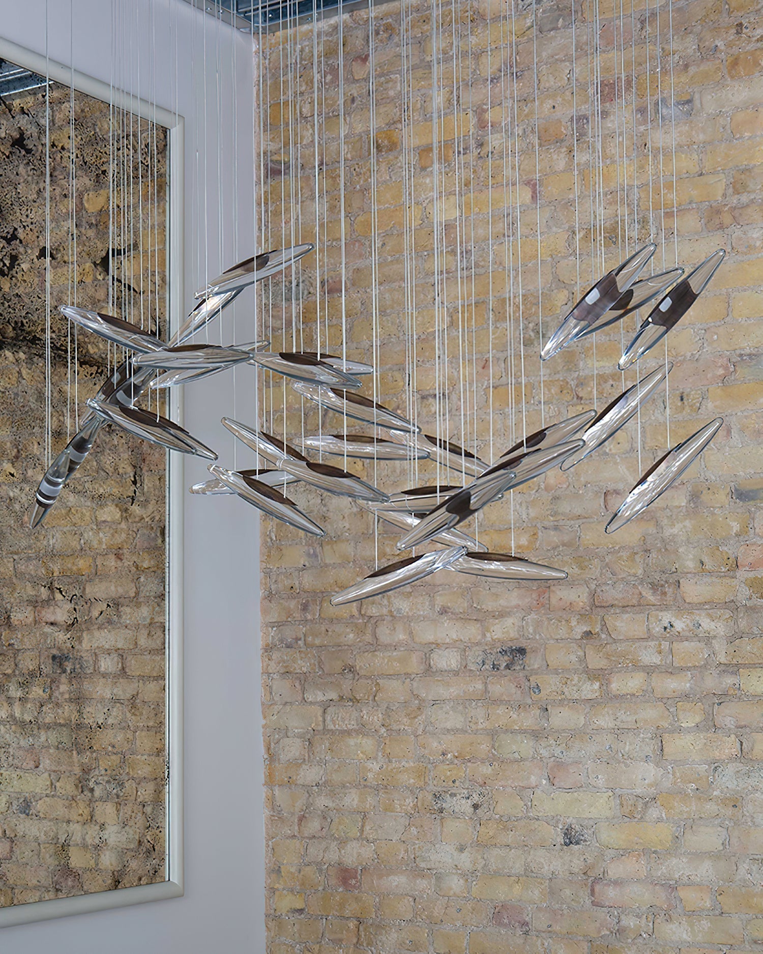 Hylor Luxury Moonlight Whispers Glass Chandelier