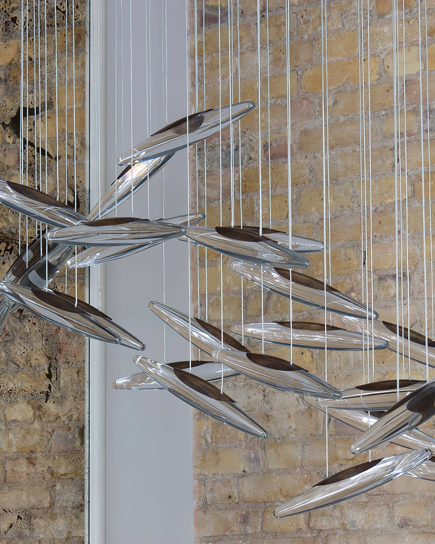 Hylor Luxury Moonlight Whispers Glass Chandelier