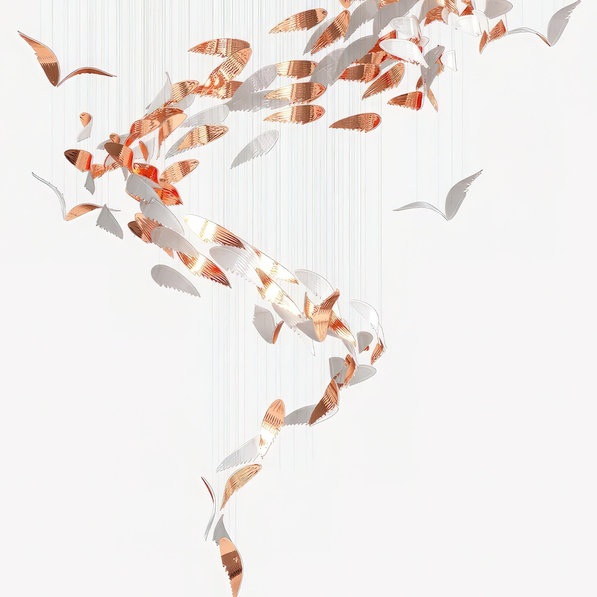Alvenan Bird Flock Chandelier